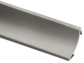 Алюминиевая накладка защитная на плинтус АР120, для зоны плиты, L=800 мм