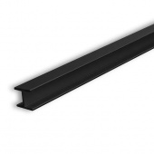 Планка для панели 4 мм соединительная L-600 мм, черная