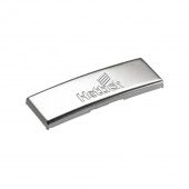 Заглушка для консоли петли Sensys/Intermat, с логотипом Hettich, сталь, никель, 9082774
