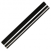 Термозащитная планка для духового шкафа 720 мм, цвет черный (комплект)