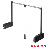 Пантограф Starax (850-1150х285х900) нагрузка 10 кг, антрацит