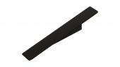 FM-132 ручка-профиль-крючок 64 мм, накладная, черный матовый, ВАЛМАКС