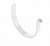 Ограничитель Mesan (вертикальный) для сифона U-образный, белый