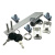 Замок LOCK.288.500.CR, штырьевой на 3 ящика Замок LOCK.288.500.CR, штырьевой на 3 ящика