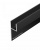 Планка-плинтус для стеклянного фартука, панели 6 мм, L-5800 мм, черный матовый
