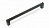 RL (047).00.00 ручка-рейлинг 128 мм RAL 9005 черный матовый №9, ВАЛМАКС 
