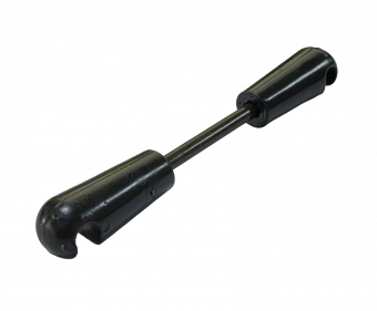 Перегородка UMM для бутылочниц КВАДРО в базу 150 мм, черный-хром