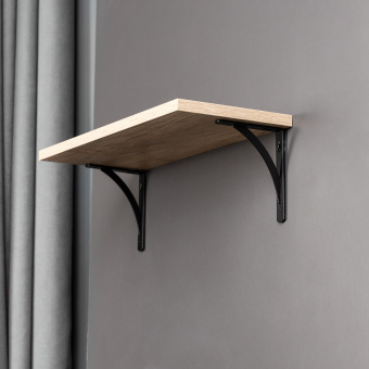 Полкодержатель KOMETA 200*150*20*3, черный
